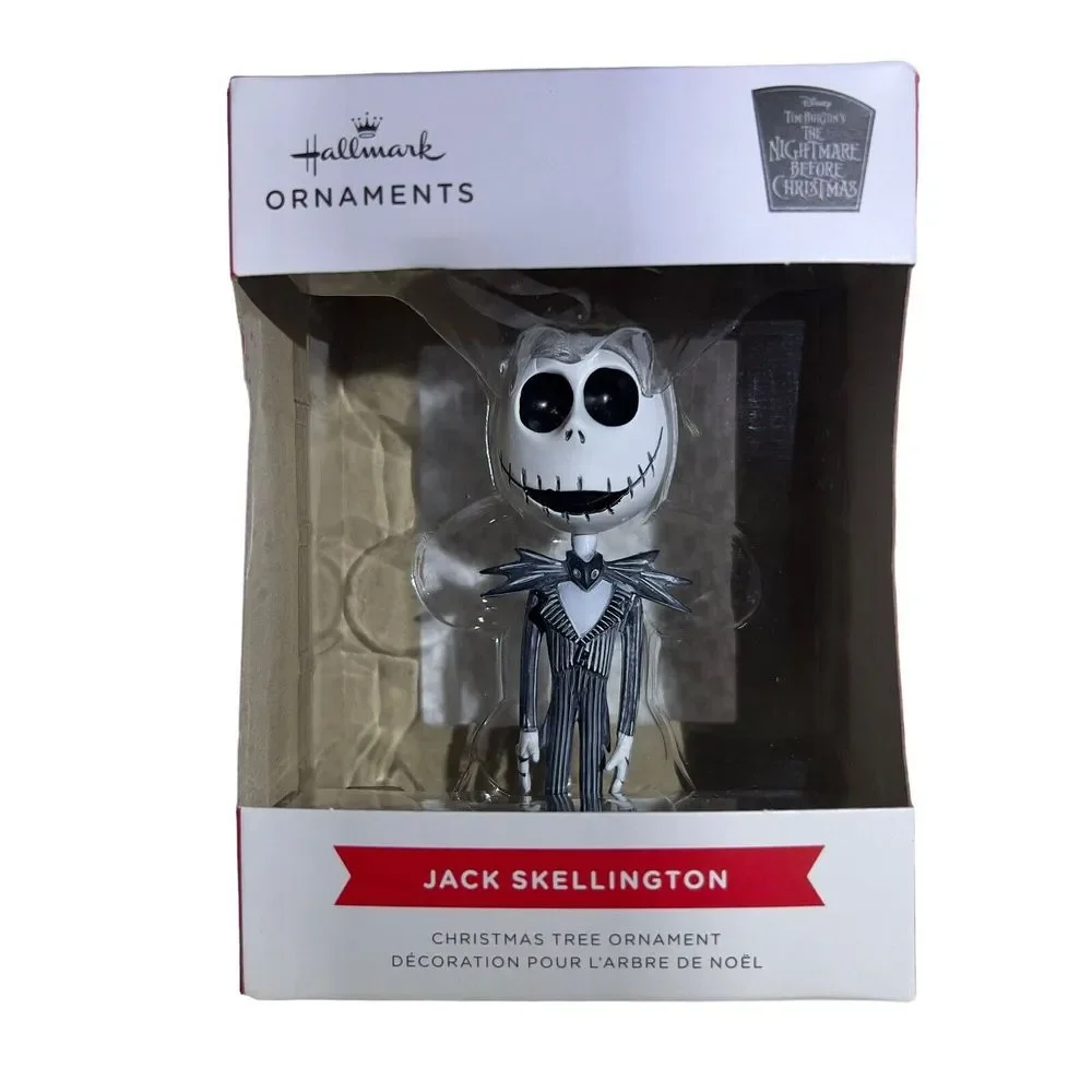 Hallmark‎ 2021 Nightmare Before Christmas Jack Skellington 3.5” Tree Ornament